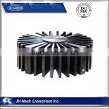 Round Sun Flower Customized Extruded Aluminum Heat Sink thumbnail-4