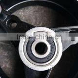 200mm Semi-pneumatic Rubber Wheel With Aluminum Rim thumbnail-3
