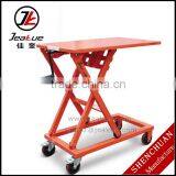 Promotion Mini Mobile Scissor Hand Pump Lift Table thumbnail-1