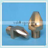 1/4",3/8",1/2",3/4" BSPT or NPT Brass Narrow Angle Flat Fan Spray Nozzle thumbnail-4