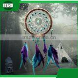 Promotional Christmas Gift Ornament Wall Hanging Home Room Decoration Feather Indian Dream Catcher Supplies thumbnail-1
