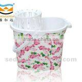 Mop Bucket With Colourfull Printing,plastic Bucket thumbnail-1