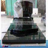 Black Granite Tombstone and Monument thumbnail-1