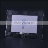 MAIN PRODUCT Simple Design Two Sides Crystal Photo Frame From China thumbnail-1