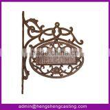 Cast Iron Antique Welcome Sign thumbnail-1