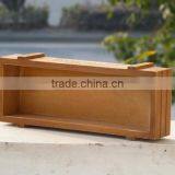 Rectangular Wood Flowerpot for Succulents or Storage thumbnail-3