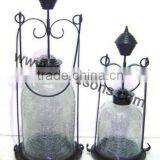 Silver Metal Lantern for Wedding Decoration thumbnail-4