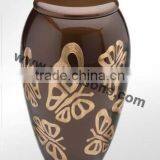 Measuring Urn | Stylish Brass Metal Urns | Funeral Urns | Funeral Urn Flower Arrangements thumbnail-4