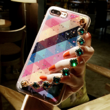 Diamond Cell Phone Housing Silicone Mobile Phone Cases for IPhone7/7Plus/6/6s/6plus/6splus Soft Tpu Back Cover Shell thumbnail-3