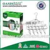 HIGH QUALITY 20 Pcs Hanger Laudry Clothes Clip Hanger STAINLESS STEEL thumbnail-1