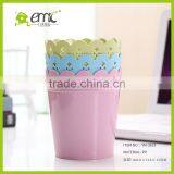 High quality desktop storage box/mini plastic flower pot