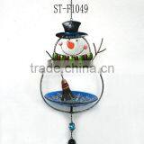 Stained Glass Bird Feeder With Wind Chimes thumbnail-1