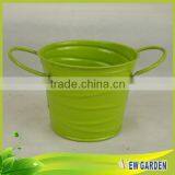 New Design Garden Decoration Round Smart Plant Pot With Handle thumbnail-4