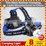 High Power Rechargeable Super Bright Led Hiking Headlamp thumbnail-3