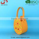 BSCI Audit Factory Easter Decoration Nice Non-woven Felt Egg Easter Basket thumbnail-6
