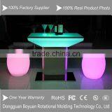 Aluminum Base LED Event Furniture Table, Led Lighted Cocktails Tables thumbnail-3