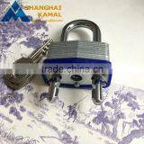 Adjustable and Removable Shackle Steel Laminated Padlock, Long Shackle Locks thumbnail-2