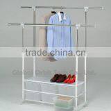 Movable Metal Clothes Rack thumbnail-2