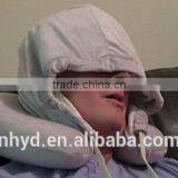 Japanese Best Selling Neck Support Comfort Rest Gray Hoodie Travel Neck Pillow thumbnail-3