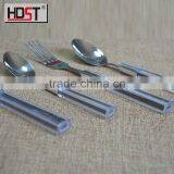 Orange Color and Middle East Type Plastic Handle Silverware thumbnail-2