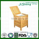 Stable Washing Cloth Bathroom Bamboo Wooden Laundry Basket thumbnail-1