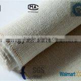 10OZ Starched Burlap Cream Color 60'' Width 100 Yeards Long thumbnail-1