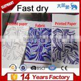 Fast Dry 95% Transfer Rate 100gsm Sticky Tacky Sublimation Paper thumbnail-5