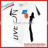 2016 Custom New Style Women's Loose Running Vest/shirt in Round/V Neck thumbnail-3