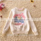 Kids&cute baby fashion fleece sweater embroidery design