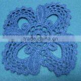 Crochet Flower Patches for Clothing