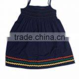 Organic Cotton Sleeveless Smoked Summer Dress thumbnail-2