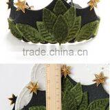 Girl Festival Accessory Hair Jewelry,leaf Crown Party Hair Band,bride Star Accessories Hair Jewelry Hoop thumbnail-6