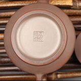 Ceramic Tea Pot Bamboo Single Pure Handmade Tea Ware Coffee Pot thumbnail-3