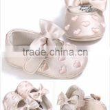 2017 Lovly Fancy Cute Wedding Princess Baby Shoes With Big Bow Tie thumbnail-3