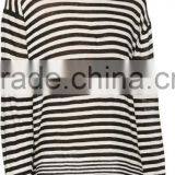 Mens 100% Cashmere Striped Pullover Sweater thumbnail-2