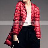 Hot China Wholesale Lady Long Jacket Women Down Jacket thumbnail-2