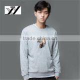 Custom High Quality Men Pullover Hoodies With Embroidery Logo Wholesale thumbnail-2