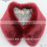 False Collar Female Faux Fox Fur Rabbit Fur Muffler Scarf Fur Collar Black Son of Muffler Scarf Cape thumbnail-6