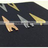 10*25mm Rose Gold /gold /silver Metal Bookmarker thumbnail-5