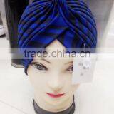 New Color Striped Indian Cap Arabic Muslim Headscarf Hat Lady Print Hat Wholesale thumbnail-4