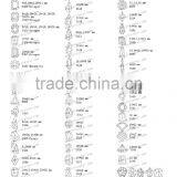 Octagonal 13*18mm Octagon Flat Back Smooth Jewelry Glass Stones thumbnail-4