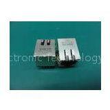 W / O 100Base Lan 8 Pin RJ45 Connector Right Angle With LEDS Transformer thumbnail-1