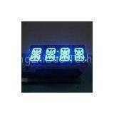 Ultra Blue Anode 0.54 Inch 4 Digit 14 Segment Alphanumeric LED Display for STB Car Radio thumbnail-1