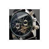 100g Silicone Mens Automatic Watch Silver Case With Tourbillion Cage thumbnail-1