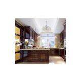 Soild Wood Kitchen Cabient WK-02 thumbnail-1