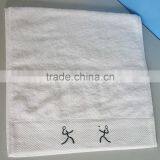 100% Cotton Embroidery Handed Towel Sports Towel thumbnail-1