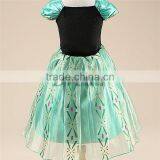 Wholesale Frozen Dress Children Performing Dress Frozen Anna Fashion Dress High Quality thumbnail-4