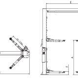 Clearfloor Chain-Drived Two Post Car Lift (208C) thumbnail-2