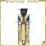 Sequin Gold Suspender Belt FGMG-0101 thumbnail-1