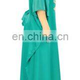 Modern Muslim Dress Wear Embroidered Abaya For Women (16051001) thumbnail-2